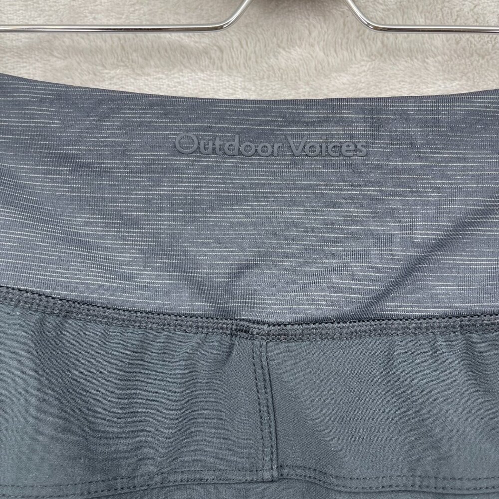 Outdoor Voices Hudson Skort 4" Black Tennis Golf Active Skirt Shorts - Picture 6 of 11